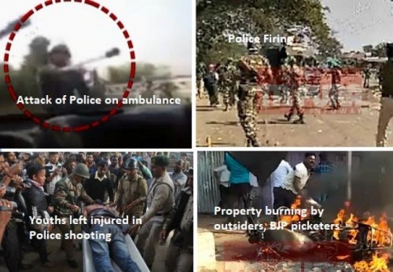 Citizenship Bill : Viral videos on Tripura Policeâ€™s brutality at Jirania shocks Tripura, no action against police personnel yet