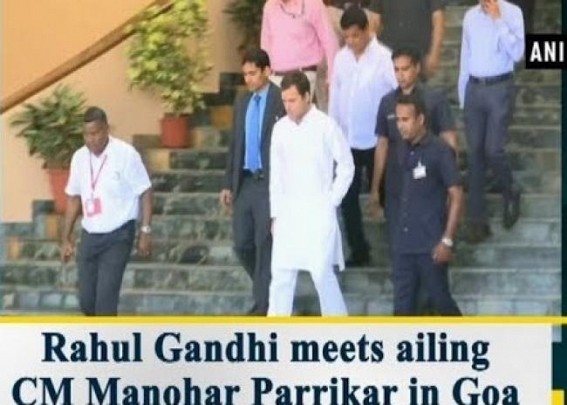 Rahul meets Parrikar in Goa 
