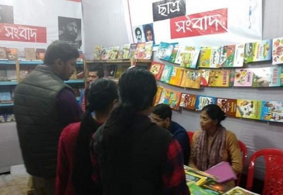 Facist BJPâ€™s Intolerance, Attack on Democracy, Attack on Media, Freedom of Speech : Biplab Deb Govt bans SFIâ€™s book stalls from Agartala Book fair for selling Books criticizing RSS, BJP