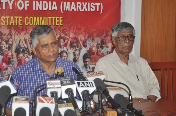 CPI-M, Congress urge conducive situation in Tripura