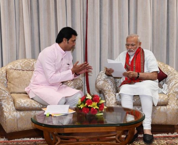 Tripura CM met PM Modi, discussed major issues and ongoing projects