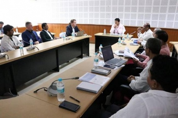 Levercode Estonia company delegations met CM, a step towards IT growth in Tripura