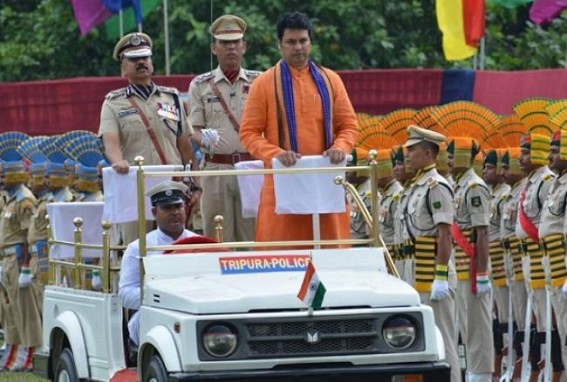 73rd I-Day : Tripura CM promised State to develop Transport system from Airways to Waterways, â€˜MBB Airport's new terminal by 2020 Januaryâ€™