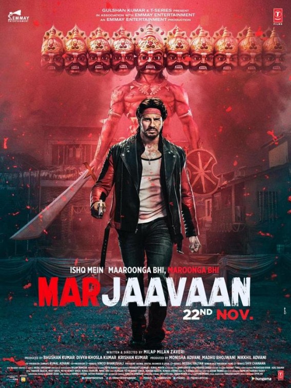 Sidharth, Riteish new 'Marjaavaan' posters out