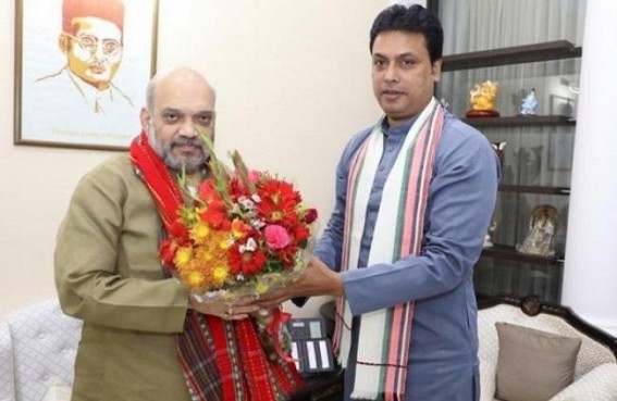 Tripura CM sought Rs. 1.5 lakh crores from centre for 5 years plan 