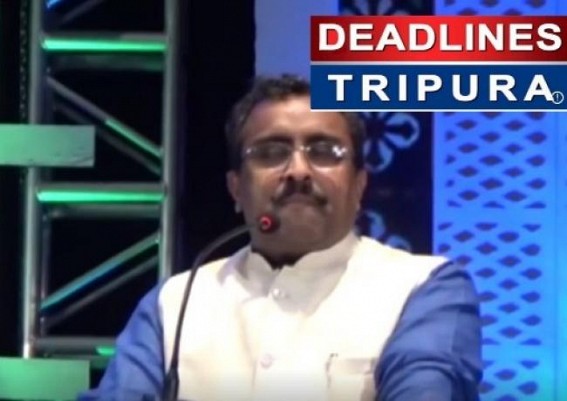 Ram Madhav's 'Deadline Tripura' trolls across Tripura