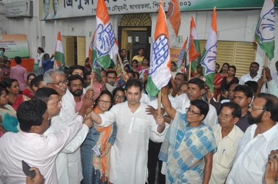 LS Election : Trinamool members join Congress in Tripura
