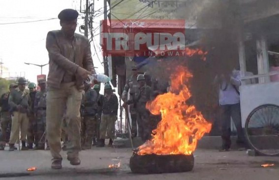 Tripura goes through 4 days long strike due to CAB 