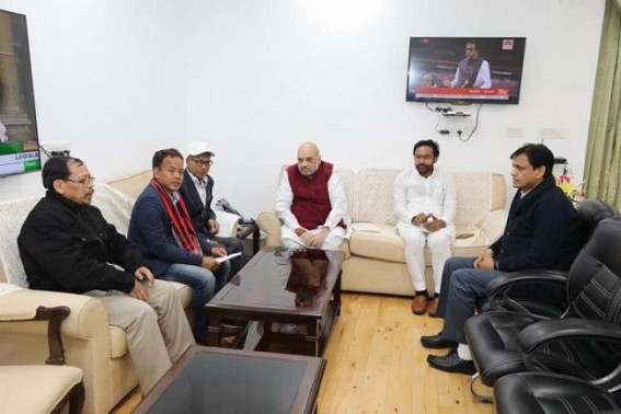 CAB Protester Tripura leaders, Antony, Hrangkhawl fell into BJP-IPFTâ€™s JUMLA trap before ADC Election : Meeting with Amit Shah turned a photo-op, no written outcome, CAB debate continues 