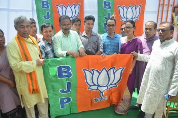 BJP, IPFTâ€™s ideological clash continues to disrupt Political Partnership : BJP aims to get massive support from ADC, IPFT faction joined BJP