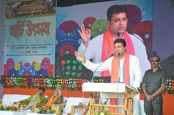 â€˜I will not fight any Election, if CPI-M can cite a single example of State Govt led big scheme like BJPâ€™s water-supply schemeâ€™ : Tripura CM