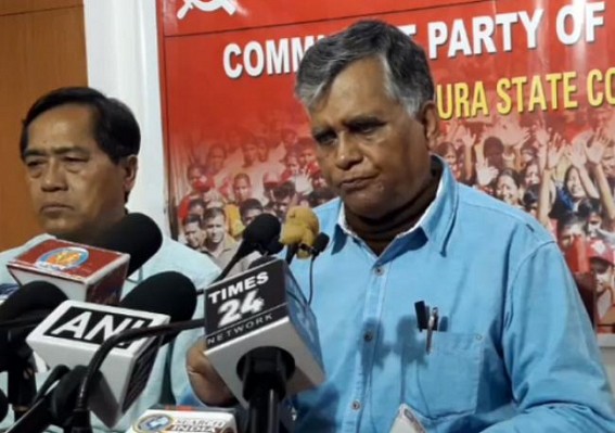 â€˜Traditionally CPI-M is more powerful in Tripuraâ€™, says CPI-M on opposition-alliance issue 