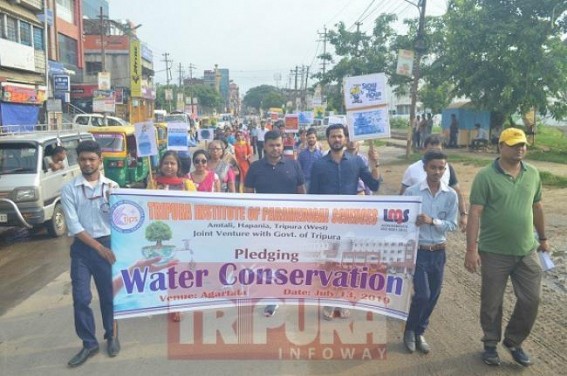 TIPS held awareness rally on Water Conservation