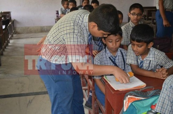 Students played teachers role ahead of Teachers Day 