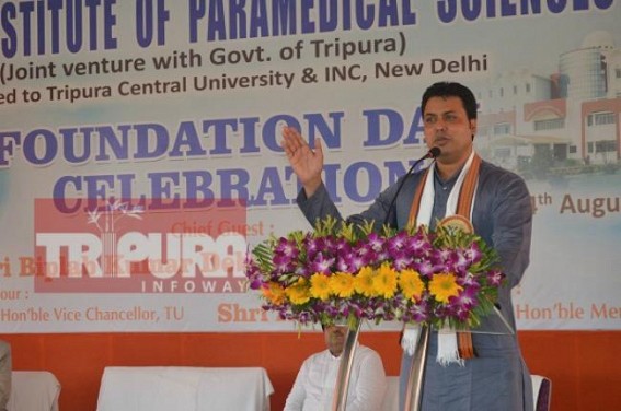 CM opts for â€˜Medical Hubâ€™ in Tripura, announced, â€˜Northeast biggest Cancer Centre in Tripura soonâ€™