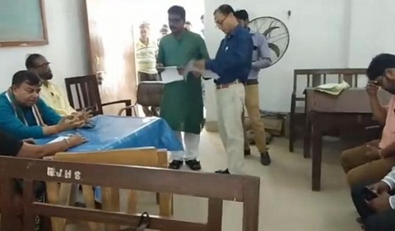 Tarnishing image of â€˜Gurusâ€™ again in Tripura : Education Minister slams School Teachers on camera, BJP releases video in Facebook