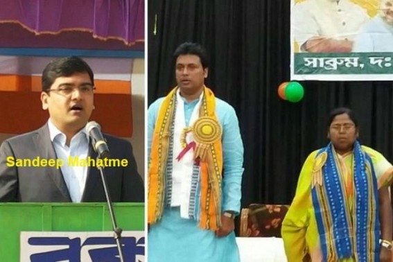 Tripuraâ€™s massive Poll Rigging : After tainted IPS Rajiv Singh, ECI now removed corrupt West RO Sandeep Mahatme from Election duties permanently, East RO Vikash Singh took charge