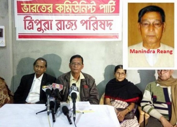 CPI Ex-Minister Manindra Reang joins Janata Dal, CPI terms â€˜Betrayâ€™