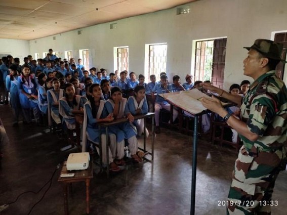 Assam Rifles conducts Anti-Malaria campaigning at Teliamura