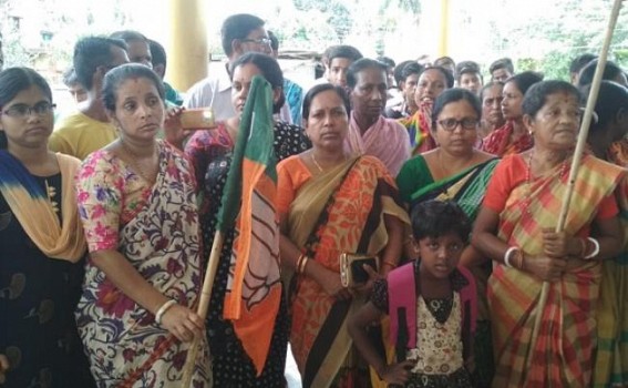 Rumour-mongering news items about BJP candidateâ€™s name erupted protest ahead of Tripura by-election