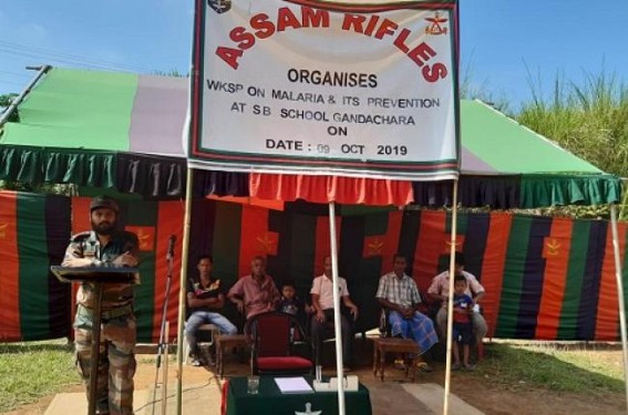 Assam Rifles organized Malaria prevention workshop