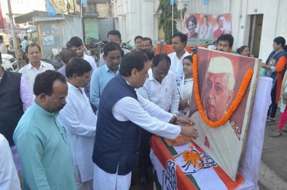 Congress pays tribute to the first PM of India