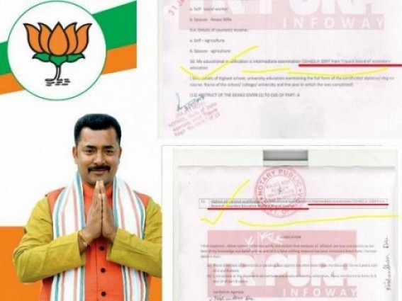 FAKE Indian Citizenship, FAKE 12 Pass Papers by Bangladeshi Fensedyl Smuggler : BJP MLA Krishnadhan Das submitted different schooling Years, Board names in same affidavit submitted before EC