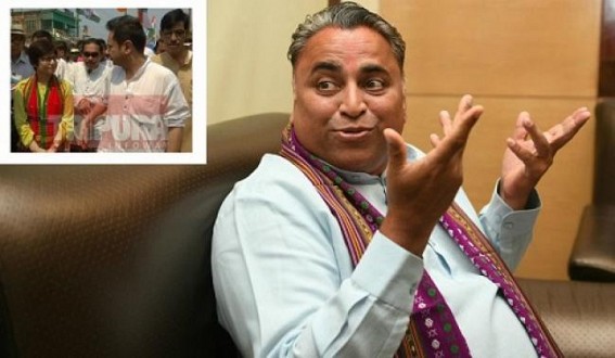 SHAME : â€˜Miss Call Babaâ€™ fraudster Sunil Deodhar insults Tripura Princess calling â€˜outsiderâ€™