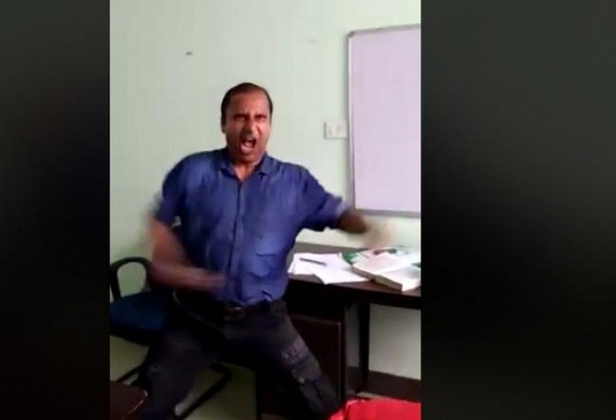 Tripura University Lecturer Dr. Motikapur suspended by VC 
