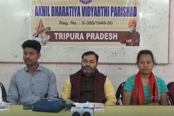 ABVP demands urgent teachersâ€™ recruitment in Tripura via TET