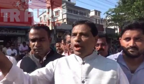 'Tripura Police turned Biplab's DALAL', Congress leader Gopal Roy hits spineless mafia style Police's illegal acts