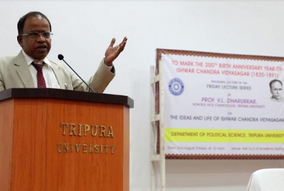 Ishwar Chandra Vidyasagarâ€™s death anniversary observed in Tripura University