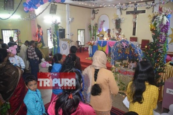 Christmas celebrated with zeal, fervour in Tripura, other Northeast states