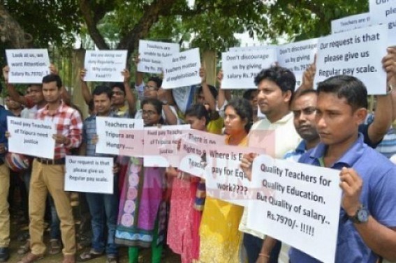 Tripura Govt Teachers long deprive of DA : Frustration grips as last DA paid on 2017, January