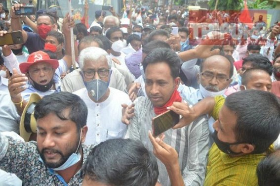 Police released arrested Opposition leaders after Protests turned 'heavy' in Tripura 