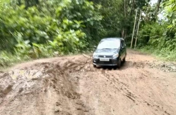 Kanchanpur's lifeline left paralysed: The only connecting road of Kanchanpur crippling due to no maintenance 