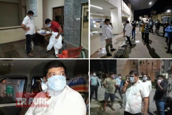 Sudip Barmanâ€™s sudden GB visit on Friday midnight with Expert saved lives, Oxygen Pressure issue temporarily fixed : GB Hospital reels with daily deaths, Biplab Deb in slumber 