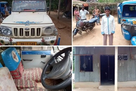 Statewide BJP's violence hits Law and Order : Ration-Shop dealer's family was attacked, house, vehicles broken asking him to surrender shop, Murder threat given allegedly by Charilam Mandal activists 