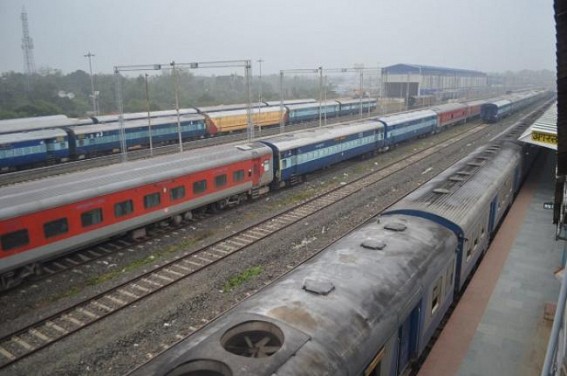 Railways services hit Tripura