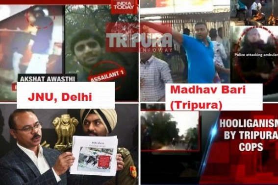 From Delhi to Tripura, Police lost its all credibility under BJP rule : Delhiâ€™s JNU to Tripuraâ€™s Madhav Bari, everywhere students were blamed, Criminals at flee : Citizens highest suffering in BJP ruled states of India