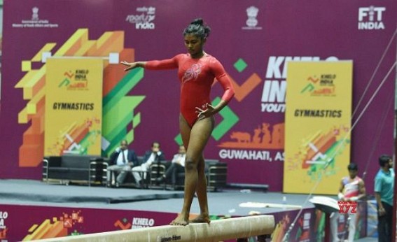 Priyanka Dasgupta emerged as the next Star of Tripura gymnast world
