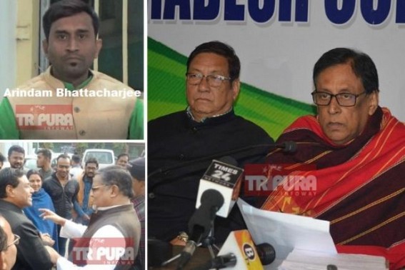 Congressâ€™s infighting bare & open, Pijush Biswas & Birjit Sinha team disowned Arindam Bhattacharjee from IT Cell for whom Gopal Roy & Subal Bhowmik fought in Court !
