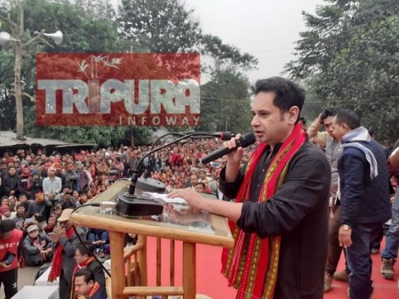 Pradyot Manikya strongly condemned Piyush, Birjitâ€™s Anti-Bru stand in Congress Press Meet 