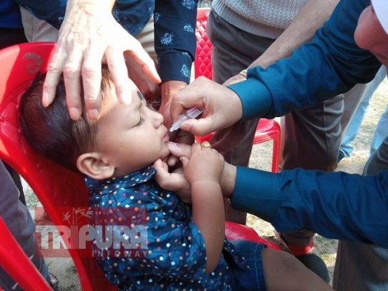 Pulse Polio Drive held in Tripura