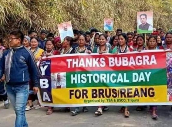 Brusâ€™ thanks-giving rally for Pradyot Manikya