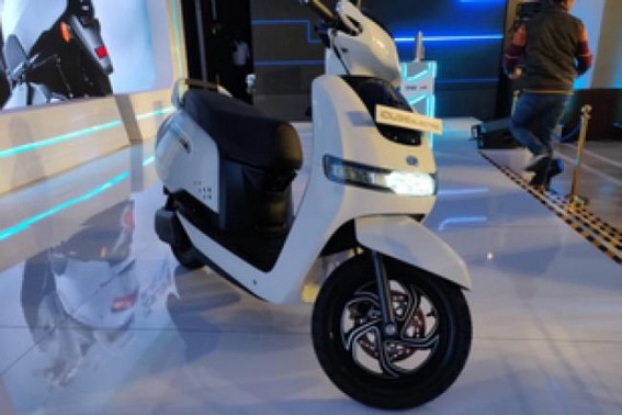 TVS rolls out electric scooter in Bengaluru market
