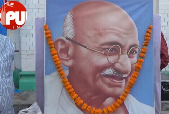 Mahatma Gandhiâ€™s death anniversary programme cancelled by Tripura Police over Law & Order issue