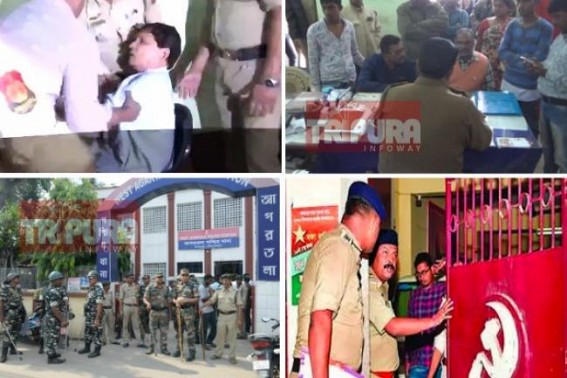 Tripura Police lost all credibility in BJPâ€™s 21 months rule : Brutal torture on Opposition leader Badal Chowdhury, Custodial murders, harassment of youths for social media posts demised Police reputation