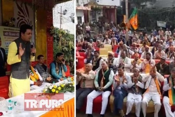 â€˜I donâ€™t understand why Educated people of Delhi are voting for Kejriwal's Party and not Narendra Modi ?â€™, said Tripura CM in â€˜Low Crowdedâ€™ rally at Delhi