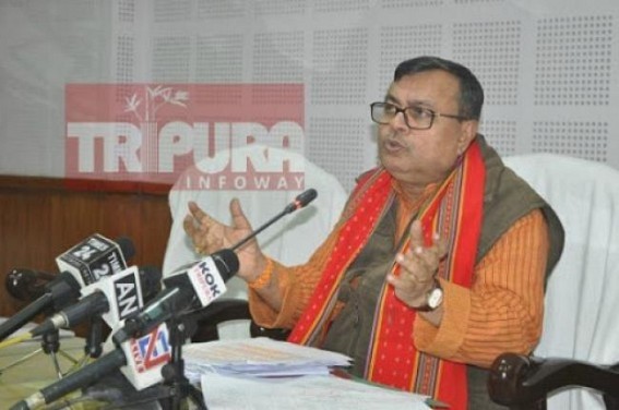 Tripura Minister Ratanlal Nath pretending as â€˜geniusâ€™